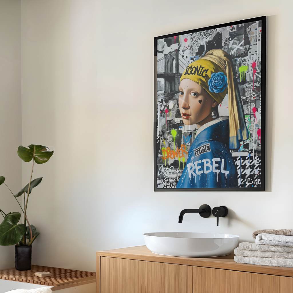 Das Mädchen mit dem Perlenohrring - Poster