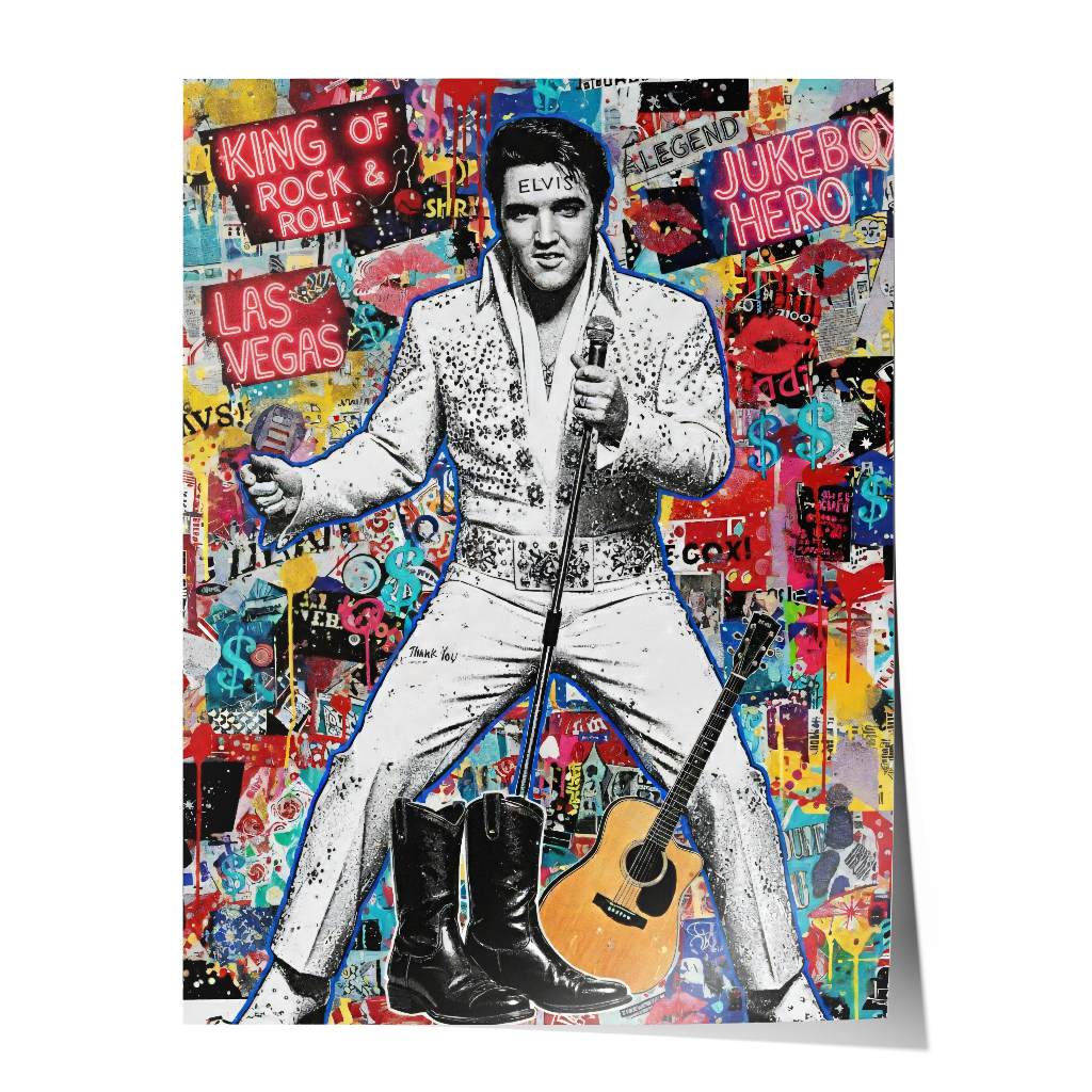 Elvis Pop - Poster
