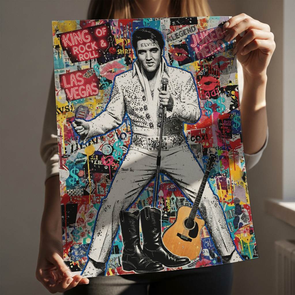 Elvis Pop - Poster