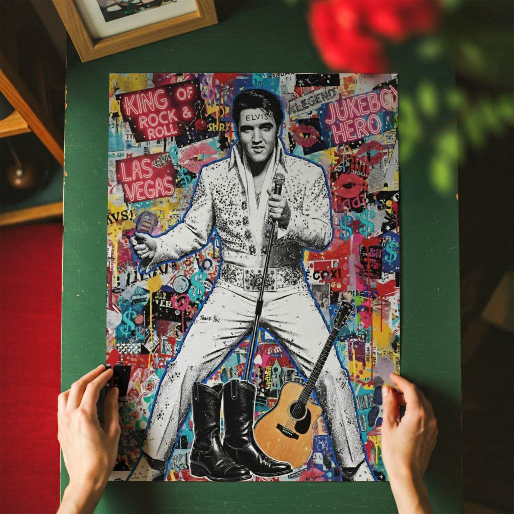 Elvis Pop - Poster
