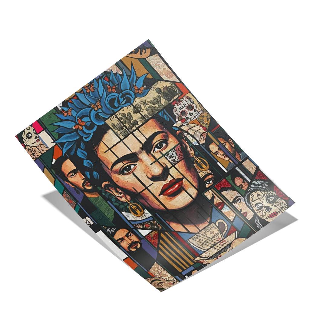 Frida Kahlo - Flora &amp; Arte - Poster