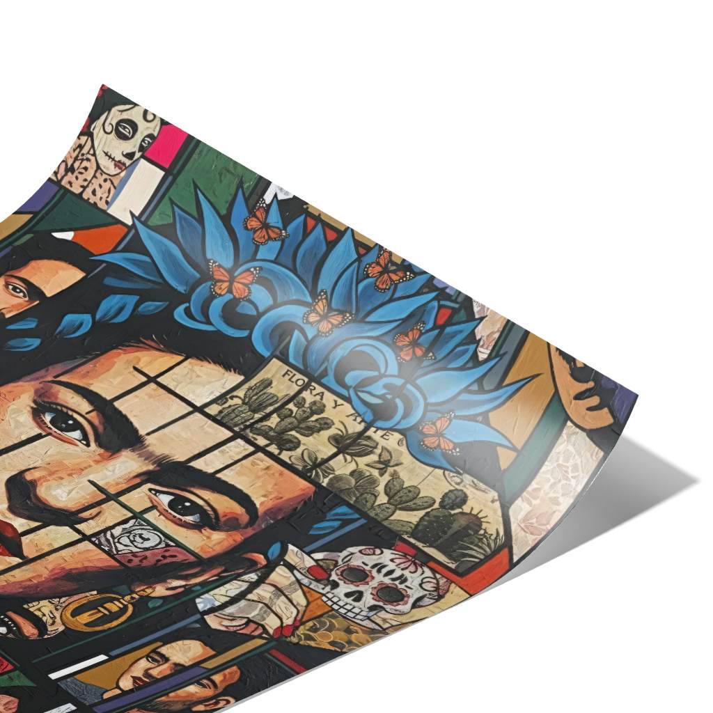 Frida Kahlo - Flora &amp; Arte - Poster