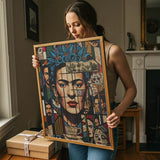 Frida Kahlo - Flora &amp; Arte - Poster