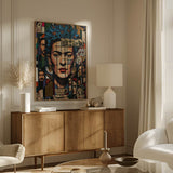 Frida Kahlo - Flora &amp; Arte - Poster