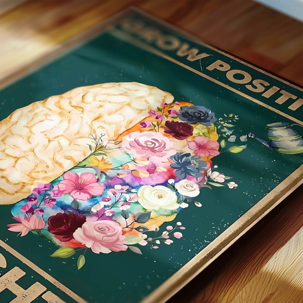 Grow positive thoughts 1 - Poster