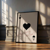 How lucky are we - Ace of Spades - Poster