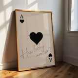 How lucky are we - Ace of Spades - Poster