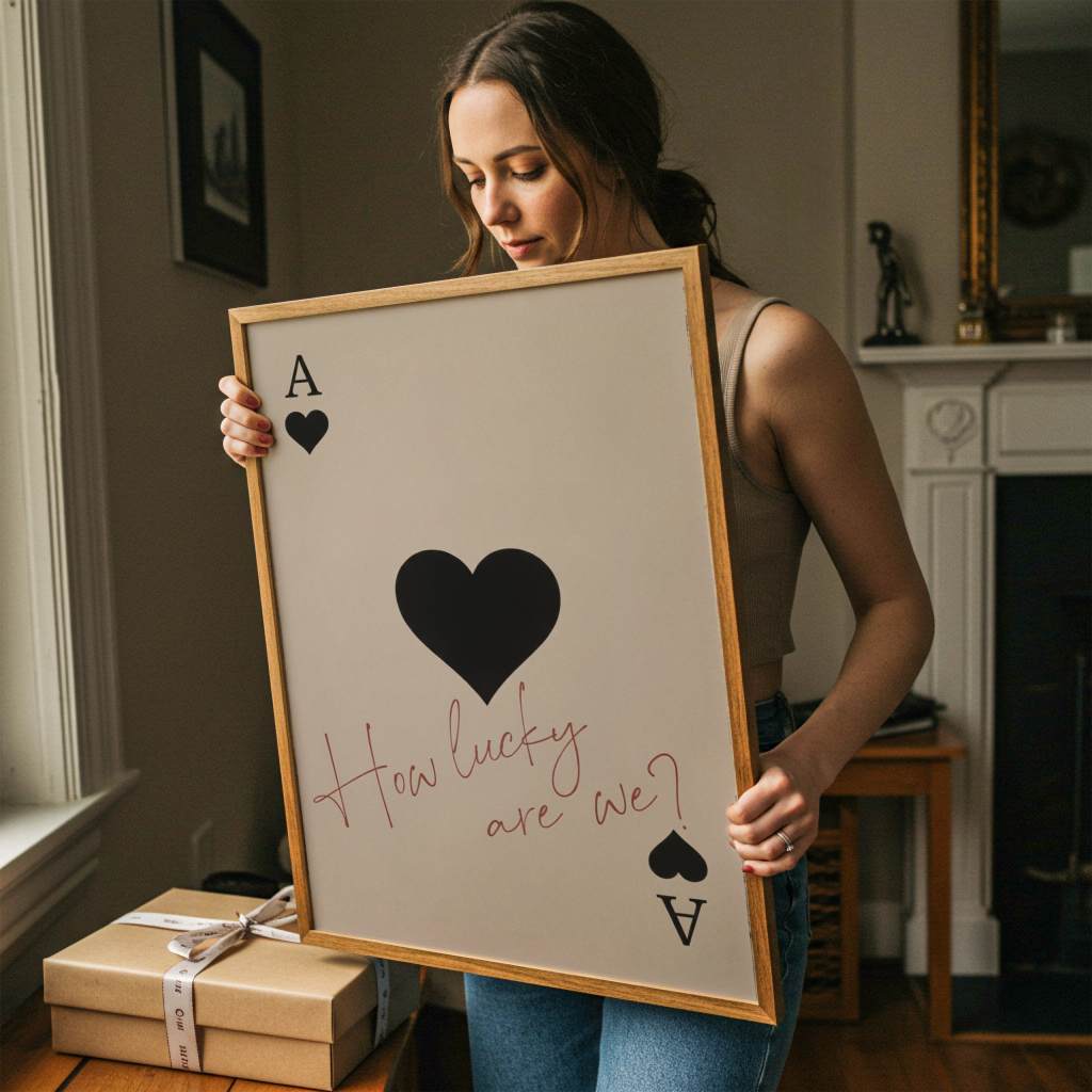 How lucky are we - Ace of Spades - Poster