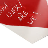 How lucky are we - heart - poster