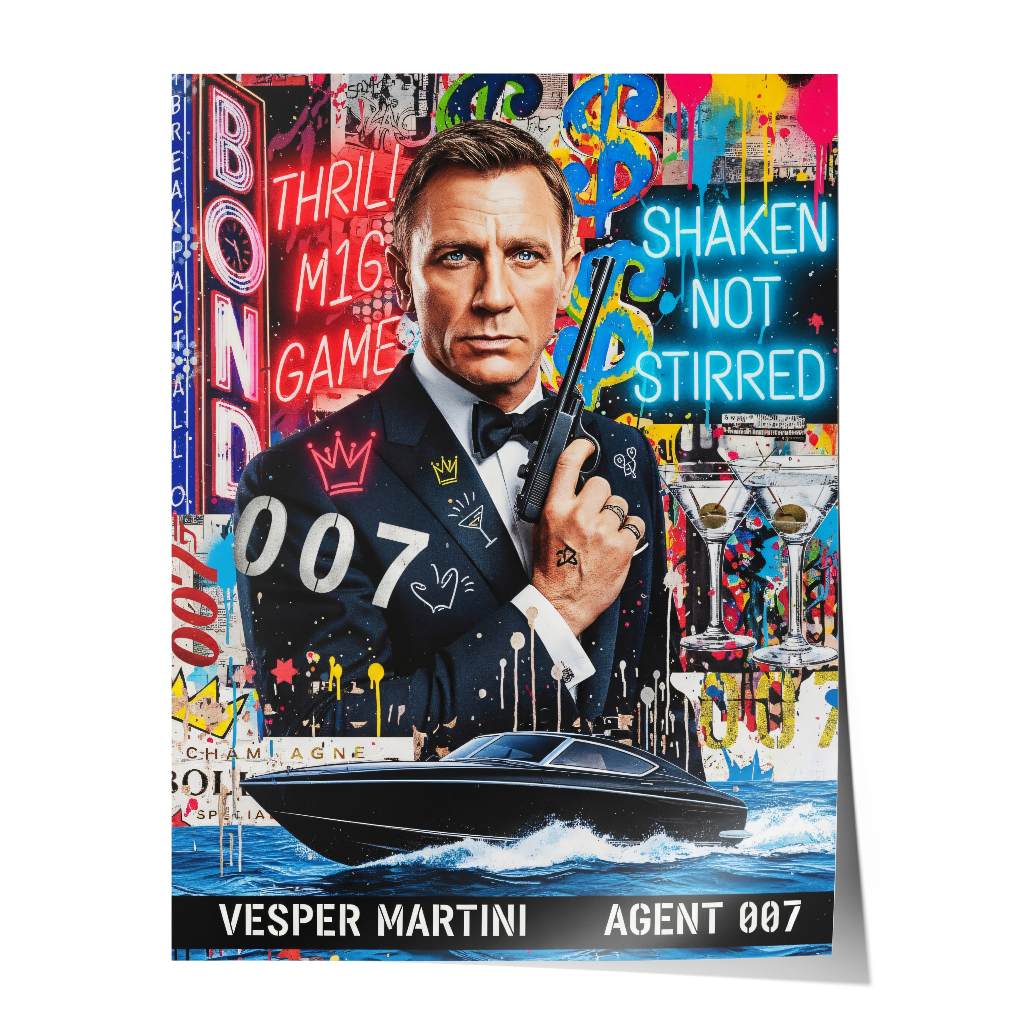 Bond - License to Pop - Poster