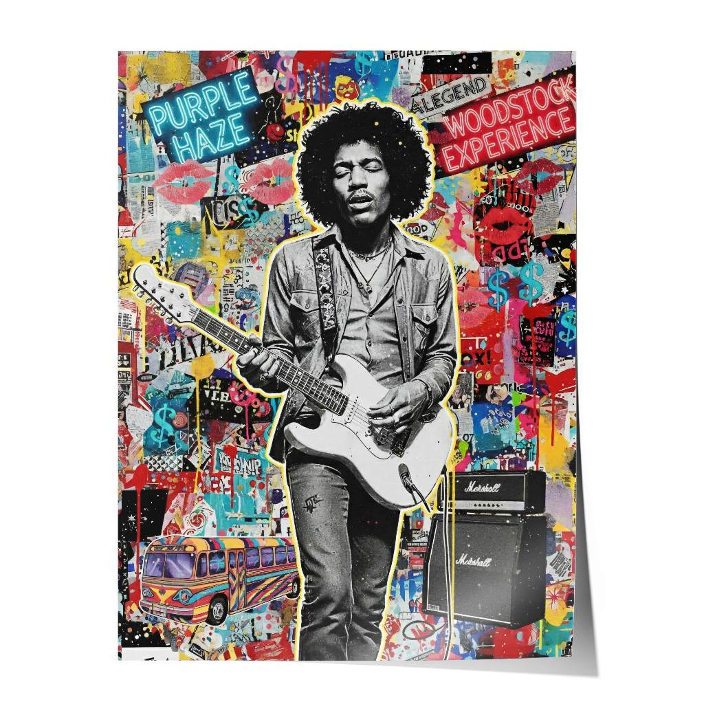 Jimi Pop - Poster