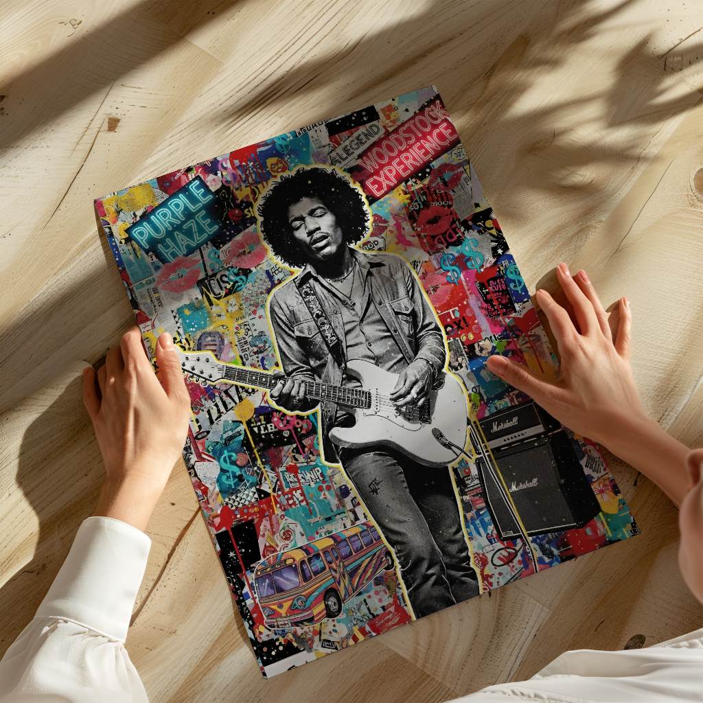 Jimi Pop - Poster