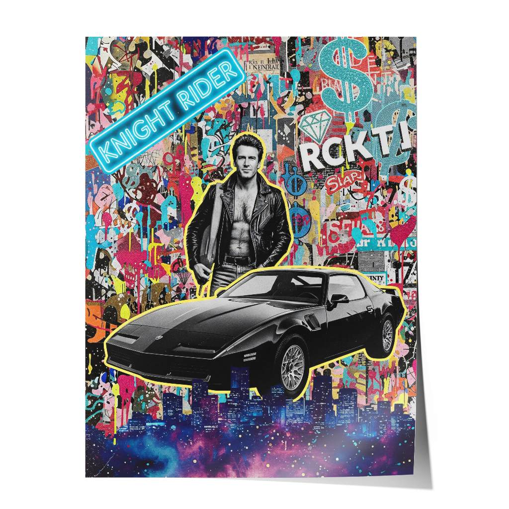 Knight Rider Pop - Poster