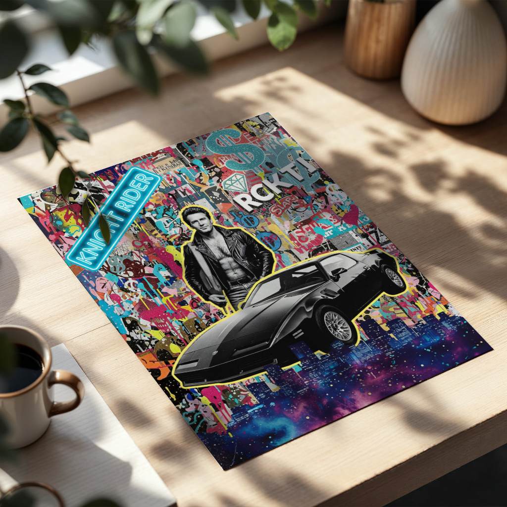 Knight Rider Pop - Poster