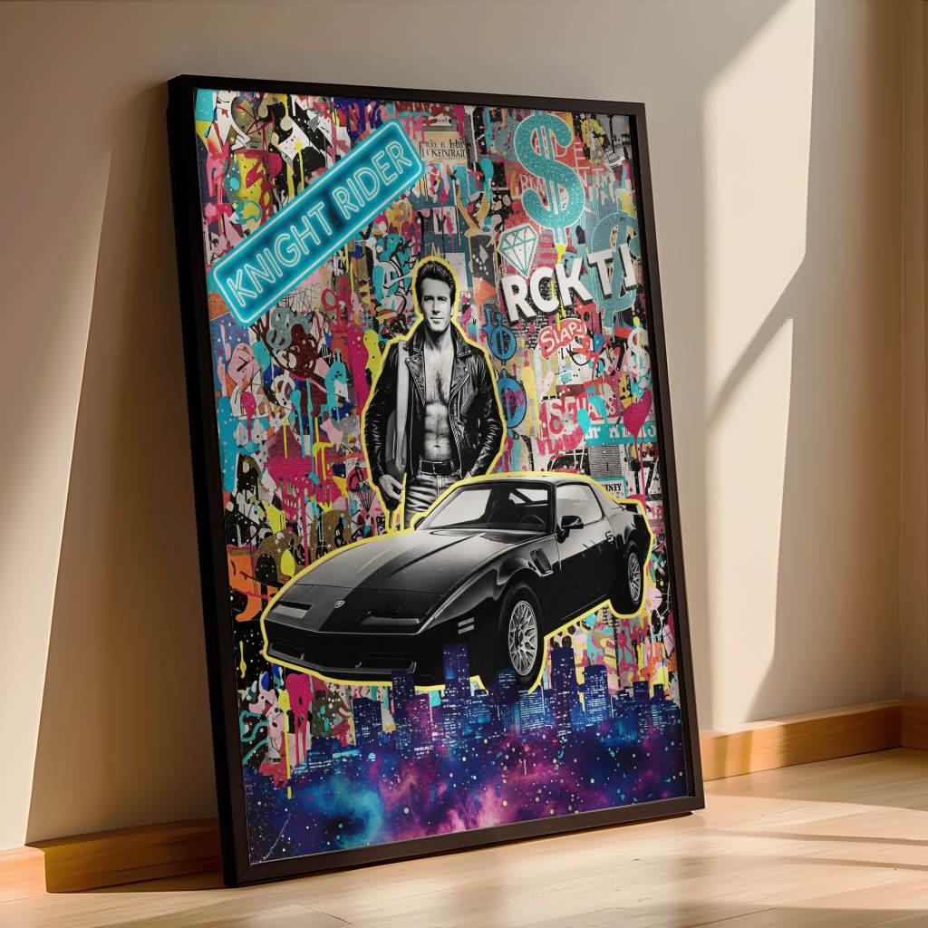 Knight Rider Pop - Poster