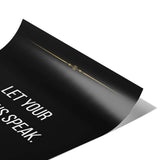 Let your actions speak - Poster
