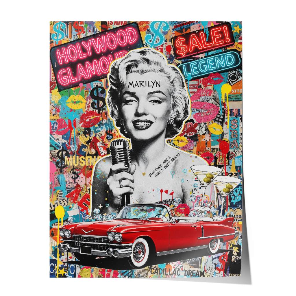 Marilyn Pop - Poster