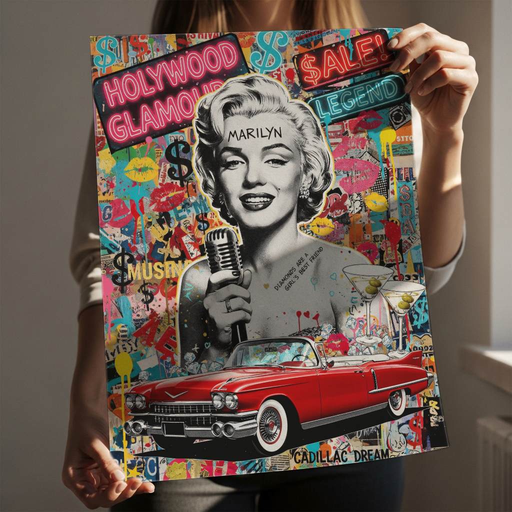 Marilyn Pop - Poster