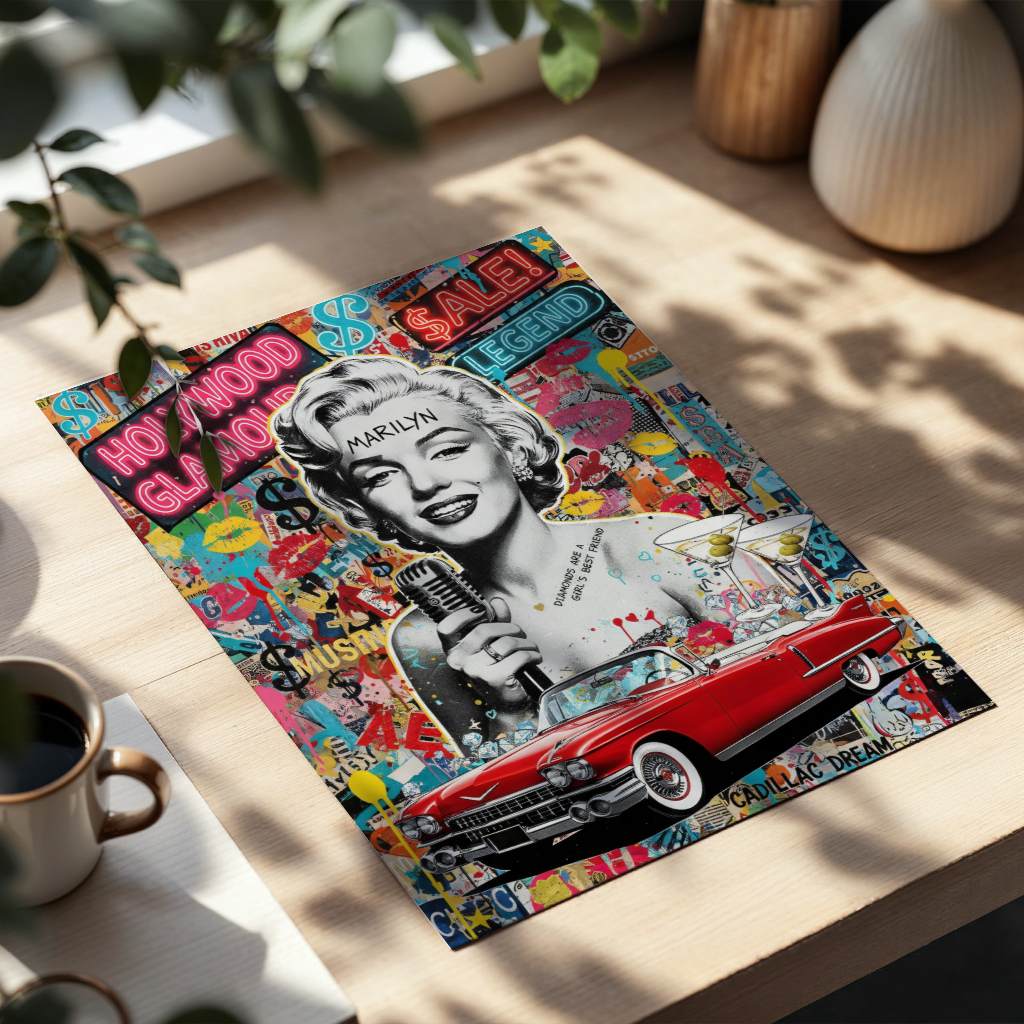 Marilyn Pop - Poster