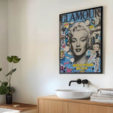 Marilyn Glamour - Poster