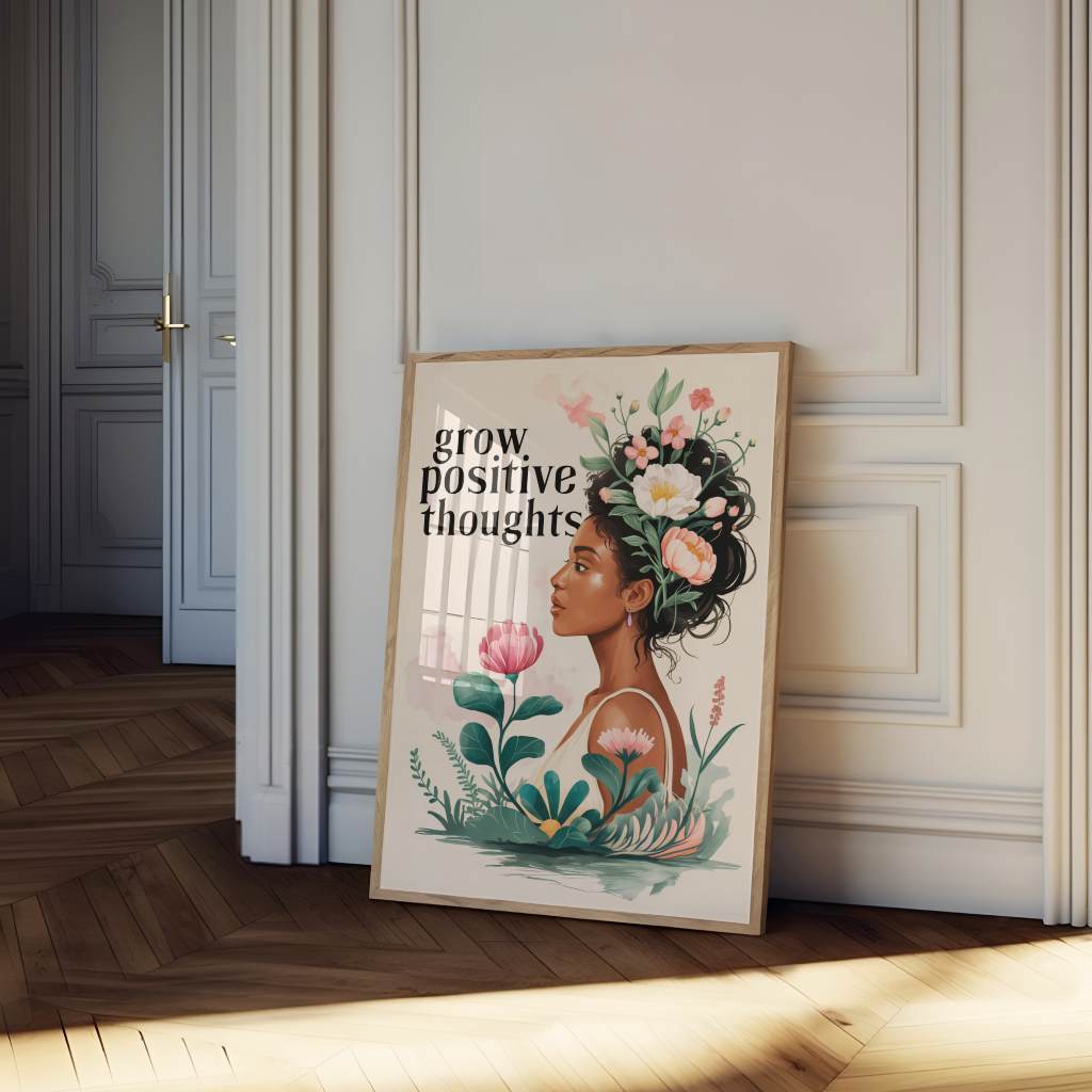 Grow positive thoughts 2 - Poster