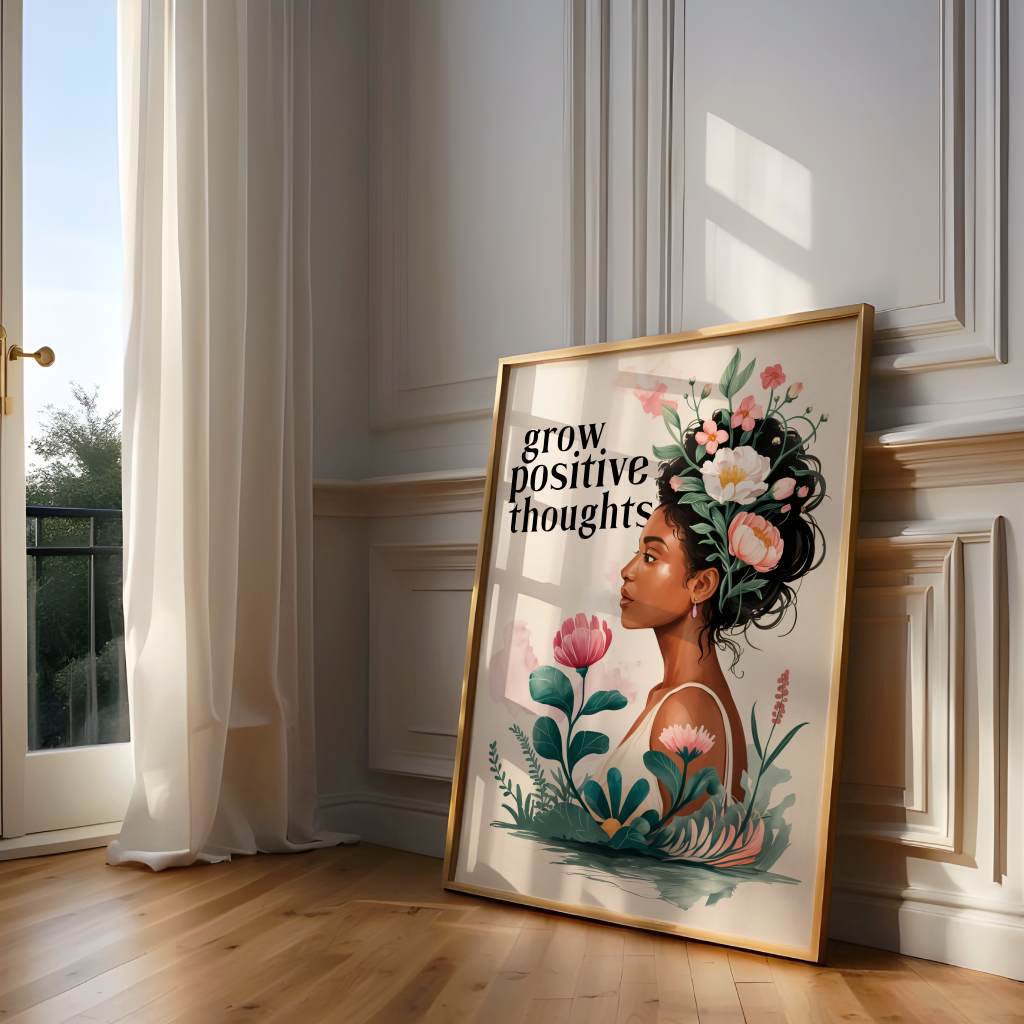 Grow positive thoughts 2 - Poster