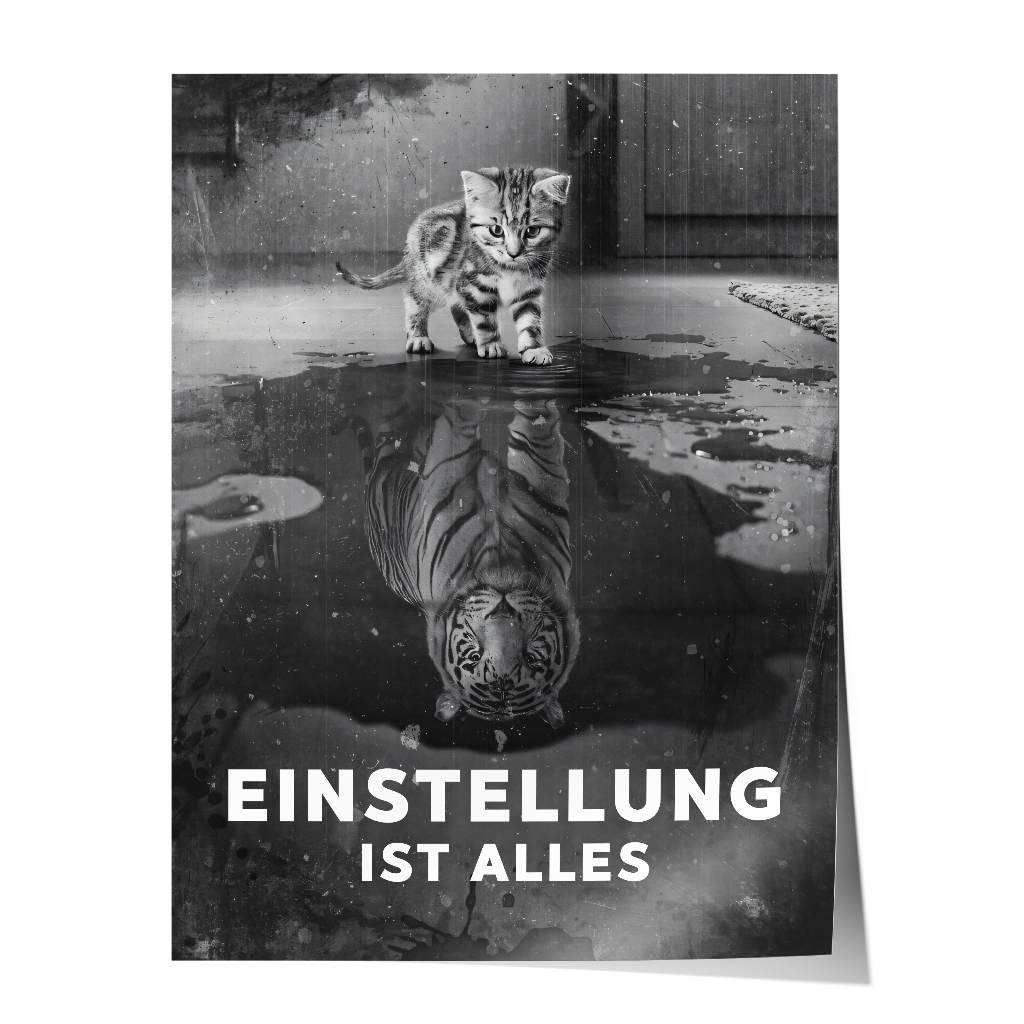 Mindset is everything #Tiger - Poster