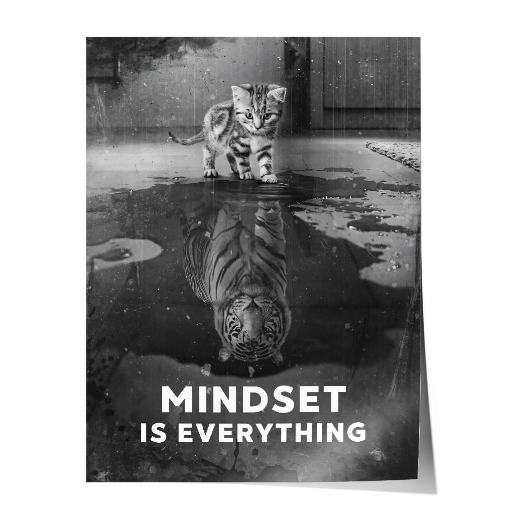 Mindset is everything #Tiger - Poster