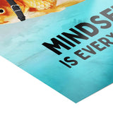 Mindset is everything #Goldfisch - Poster