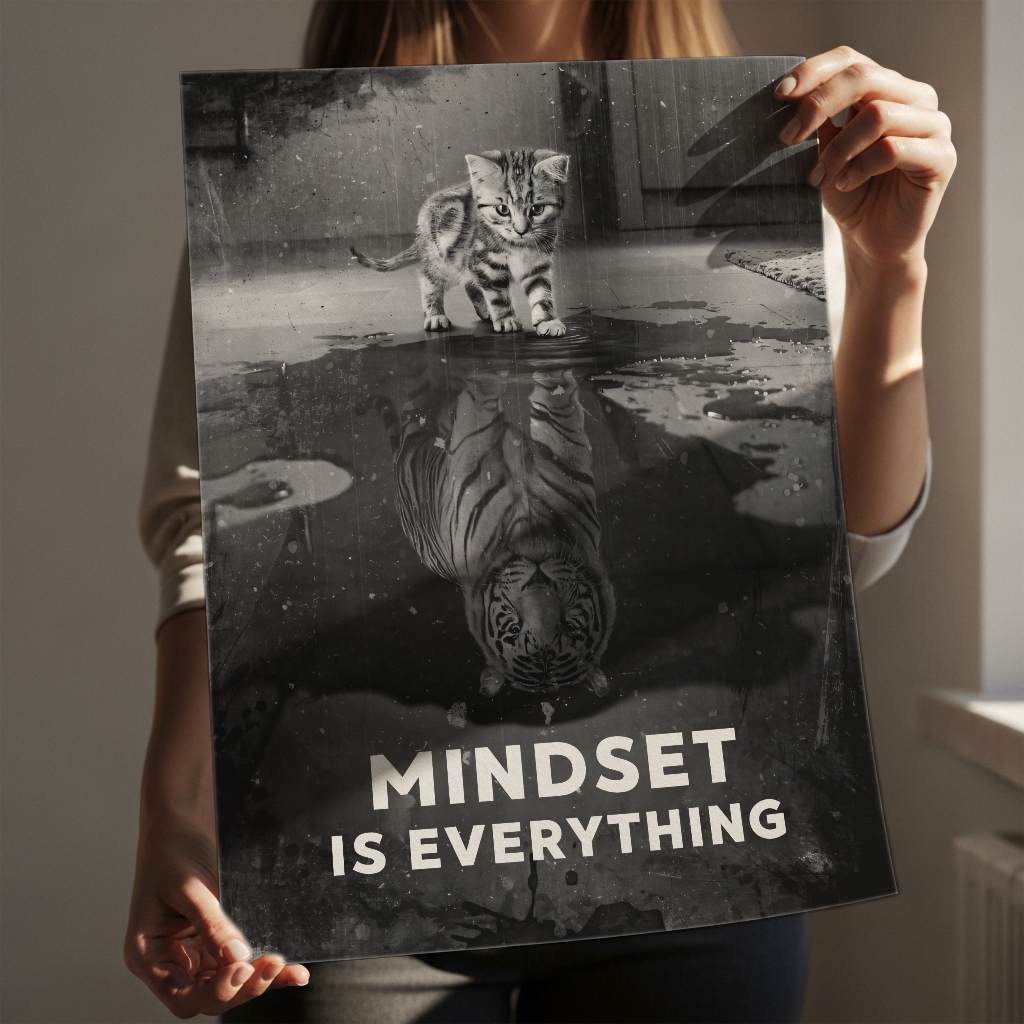 Mindset is everything #Tiger - Poster