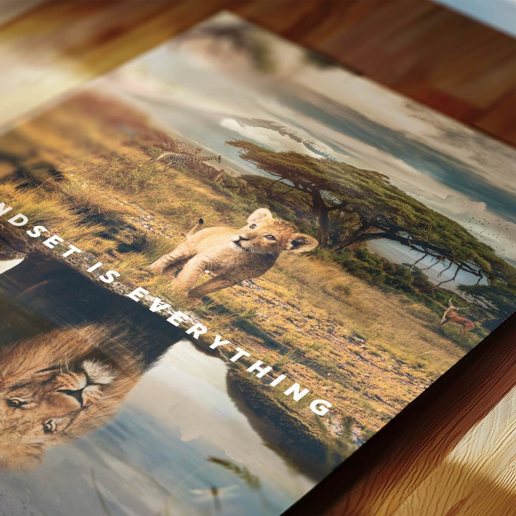 Mindset is everything #Afrika - Poster