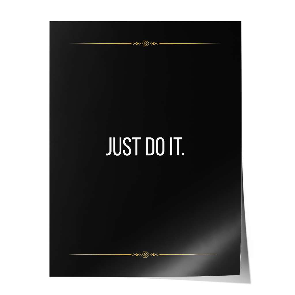 Just do it - Poster