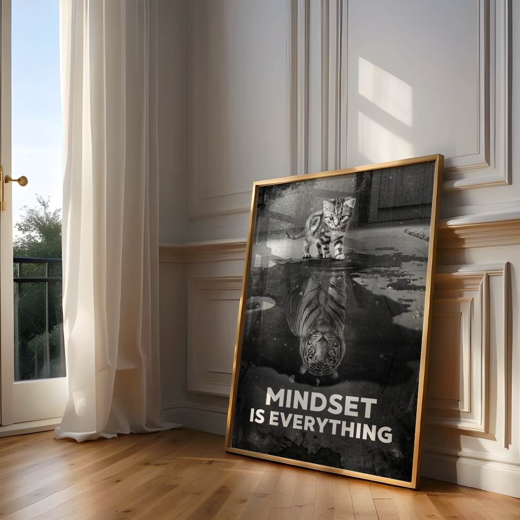 Mindset is everything #Tiger - Poster
