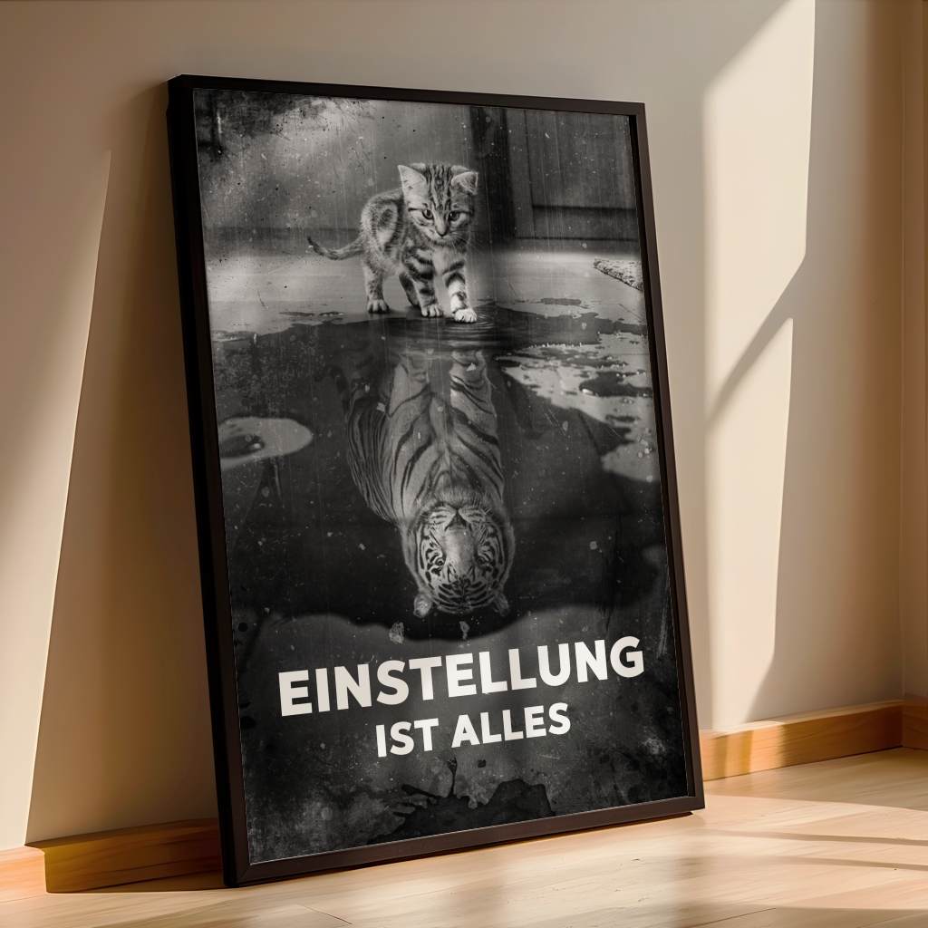 Mindset is everything #Tiger - Poster