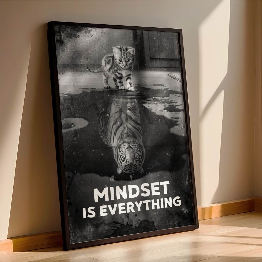 Mindset is everything #Tiger - Poster