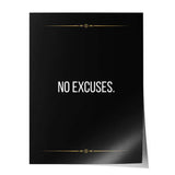 No Excuses - Poster
