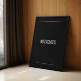 No Excuses - Poster