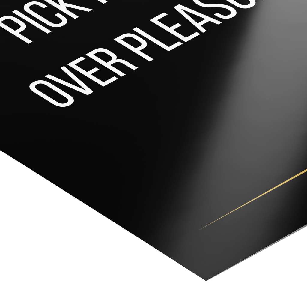 Pick peace over pleasure - Poster