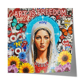 Art is my Religion - Poster