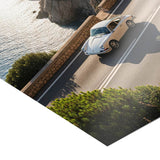 Porsche 911 - Amalfi Coast - Poster