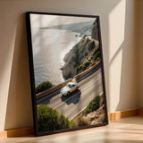 Porsche 911 - Amalfi Coast - Poster