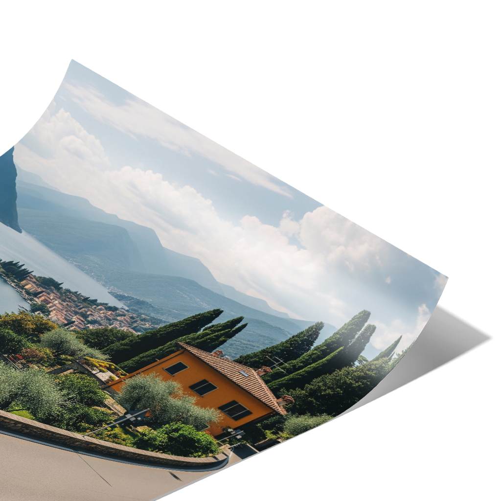 Porsche 911 - Comer See - Poster