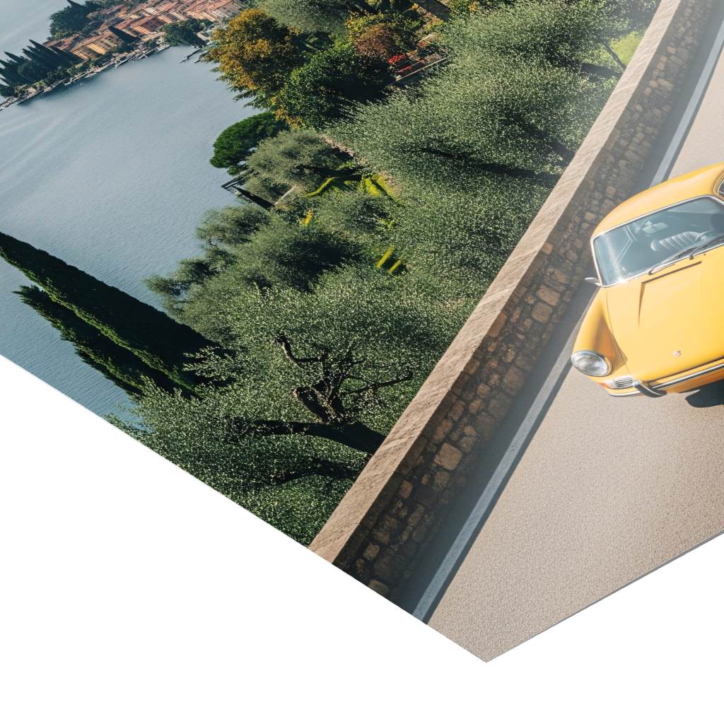 Porsche 911 - Comer See - Poster