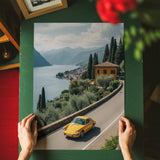 Porsche 911 - Comer See - Poster