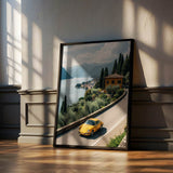 Porsche 911 - Comer See - Poster