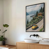 Porsche 911 - Comer See - Poster