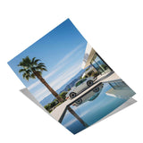 Porsche 911 in white - Poster