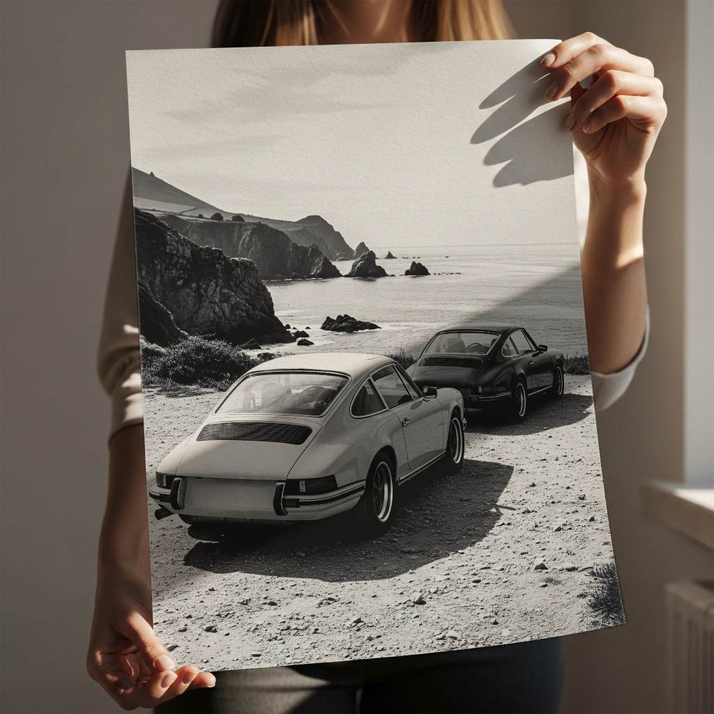 Porsche 911 Race 2 - Poster