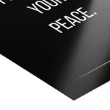 Protect your peace - Poster