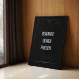 Protect your peace - Poster